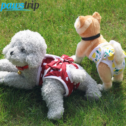 FRALDAS REUTILIZÁVEIS E LAVAVEIS PARA CÃES / MODELO 02