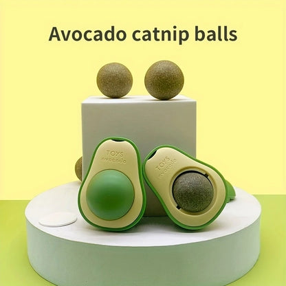 DISPENSER PARA CATNIP EM FORMATO DE ABACATE
