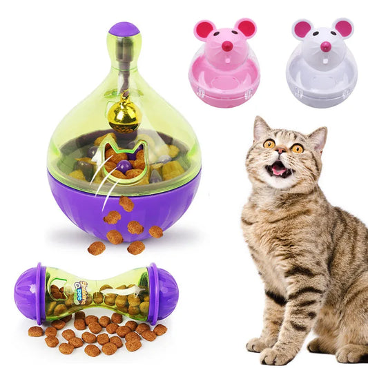 BRINQUEDO INTERATIVO COMEDOURO LENTO PARA GATOS