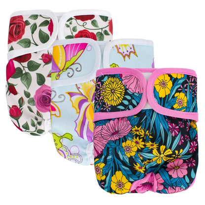 FRALDAS REUTILIZÁVEIS E LAVAVEIS PARA CÃES