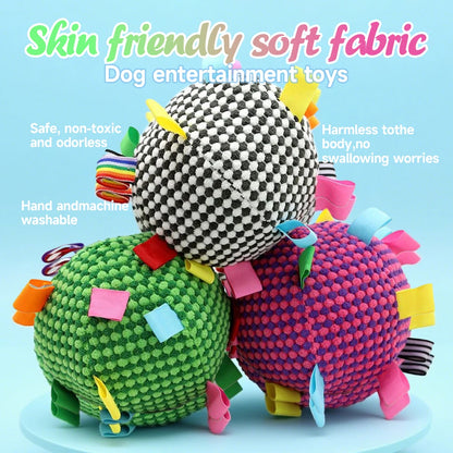 BOLA DE TECIDO PARA CÃES