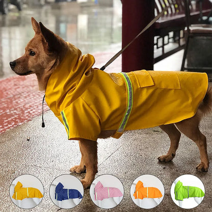 CAPA DE CHUVA PARA CÃES / PORTE GRANDE