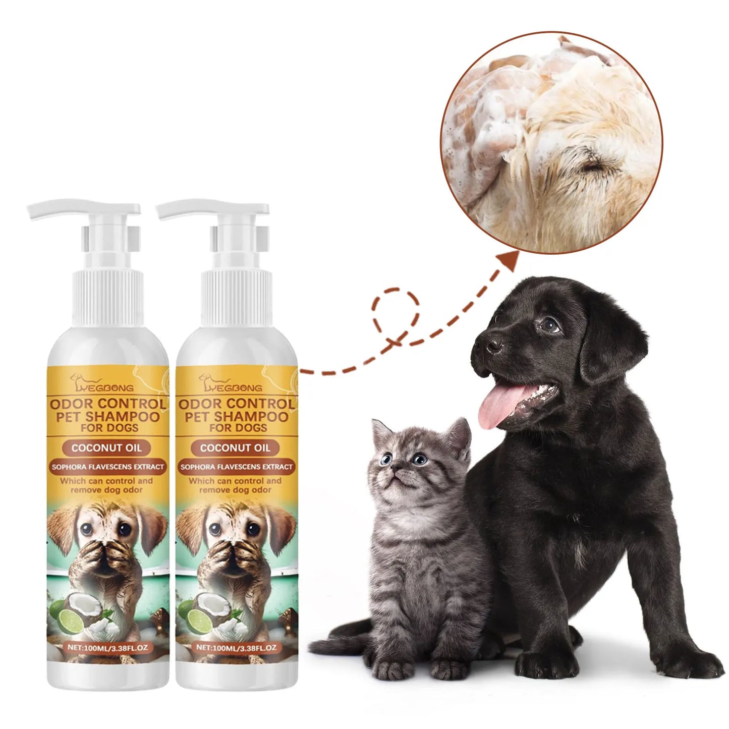 SHAMPOO PARA CÃES E GATOS